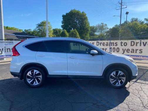 White Diamond Pearl 2016 Honda CR-V Touring