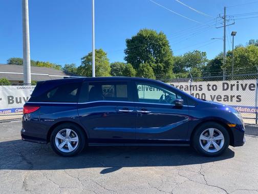 Blue 2020 Honda Odyssey EX