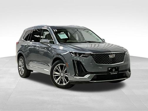 Satin Steel Metallic 2022 Cadillac XT6 Premium Luxury AWD