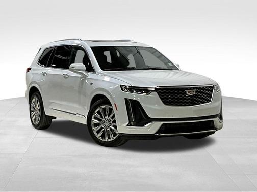 Crystal White Tricoat 2024 Cadillac XT6 Premium Luxury AWD