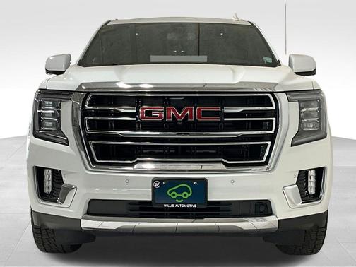 Summit White 2021 GMC Yukon SLT