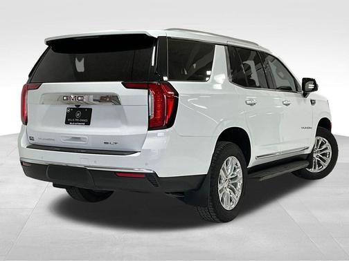 Summit White 2021 GMC Yukon SLT