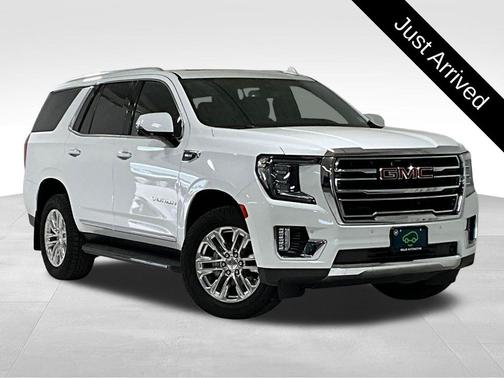 Summit White 2021 GMC Yukon SLT