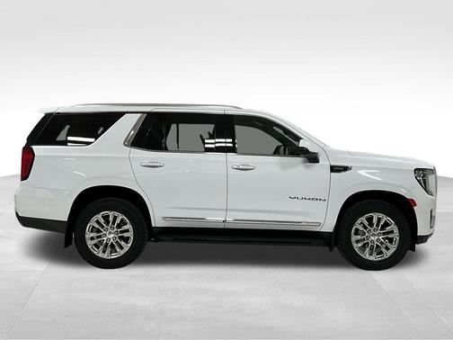 Summit White 2021 GMC Yukon SLT