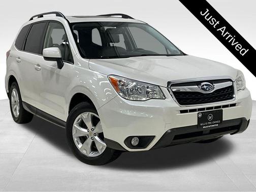 Satin White Pearl 2014 Subaru Forester 2.5i Limited