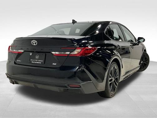 Midnight Black Metallic 2025 Toyota Camry SE