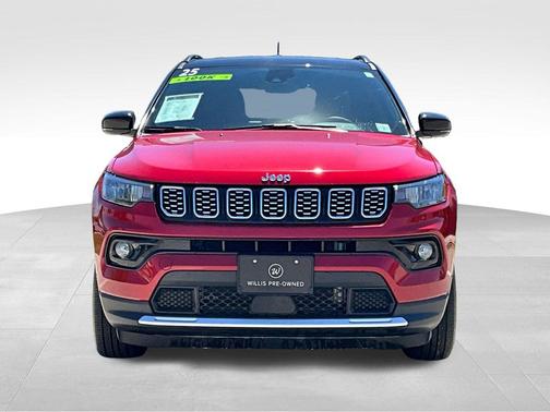 Red Hot Pearlcoat 2025 Jeep Compass Limited