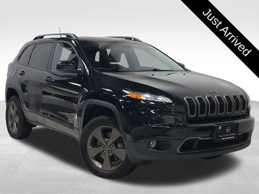 Brilliant Black Crystal Pearlcoat 2016 Jeep Cherokee 75th Anniversary