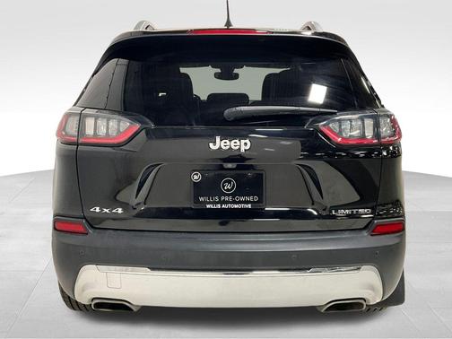 Diamond Black Crystal Pearlcoat 2019 Jeep Cherokee Limited