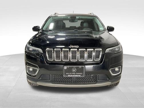 Diamond Black Crystal Pearlcoat 2019 Jeep Cherokee Limited