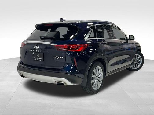 Hermosa Blue 2021 INFINITI QX50 ESSENTIAL