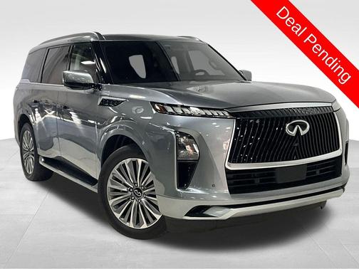 Dynamic Metal/Black Obsidian 2025 INFINITI QX80 SENSORY AWD