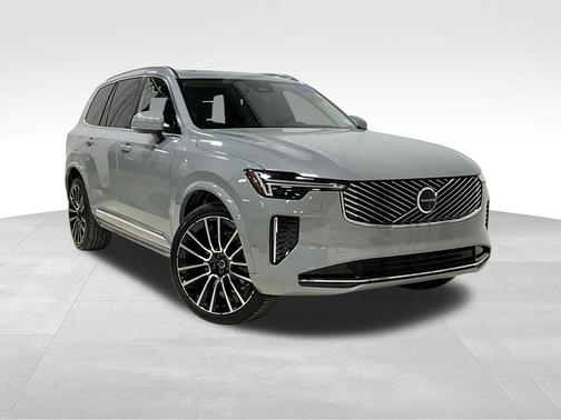 Vapour Grey Metallic 2026 Volvo XC90 Ultra, B6 AWD Gas (mild hybrid), Gasoline, Bright, 7 Seats