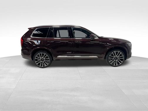 Mulberry Red Metallic 2026 Volvo XC90 Plus, B6 AWD Gas (mild hybrid), Gasoline, Bright, 6 Seats