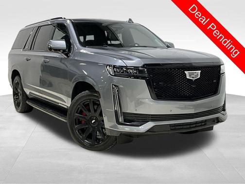 Satin Steel Metallic 2022 Cadillac Escalade ESV Sport
