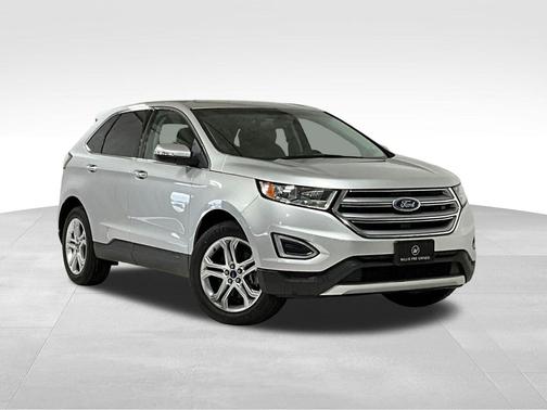 Ingot Silver Metallic 2018 Ford Edge Titanium