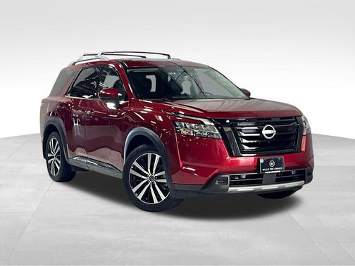 Scarlet Ember Tintcoat 2023 Nissan Pathfinder Platinum 4WD