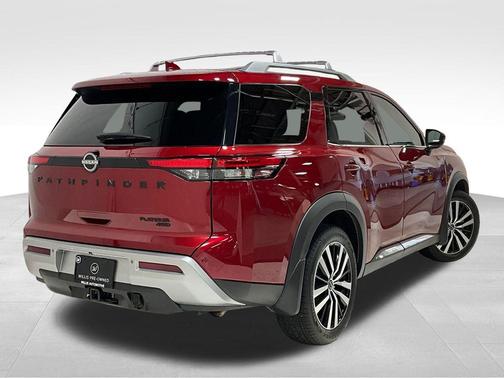 Scarlet Ember Tintcoat 2023 Nissan Pathfinder Platinum 4WD