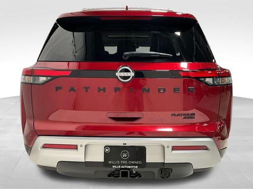 Scarlet Ember Tintcoat 2023 Nissan Pathfinder Platinum 4WD