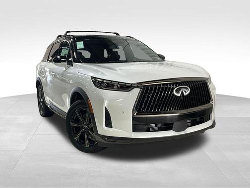 Radiant White/Black Obsidian 2027 INFINITI QX60 AUTOGRAPH