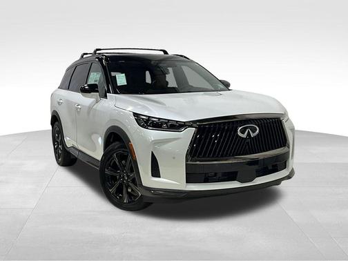 Radiant White/Black Obsidian 2027 INFINITI QX60 AUTOGRAPH