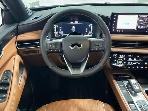 Radiant White/Black Obsidian 2027 INFINITI QX60 AUTOGRAPH