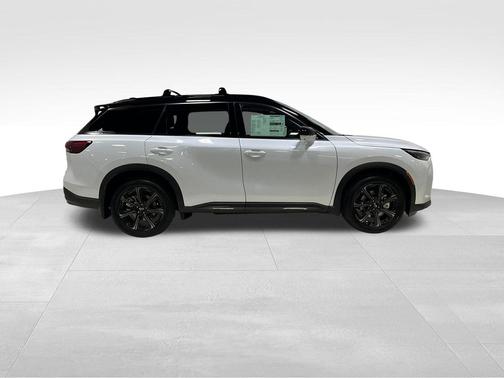 Radiant White/Black Obsidian 2027 INFINITI QX60 AUTOGRAPH