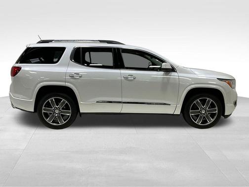White Frost Tricoat 2019 GMC Acadia Denali