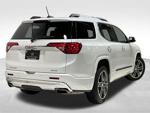 White Frost Tricoat 2019 GMC Acadia Denali
