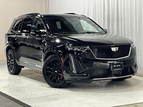 Stellar Black Metallic 2025 Cadillac XT6 Sport AWD