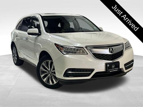 White Diamond Pearl 2014 Acura MDX 3.5L w/Technology & Entertainment Pkgs