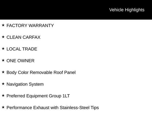 Black 2026 Chevrolet Corvette Stingray w/1LT