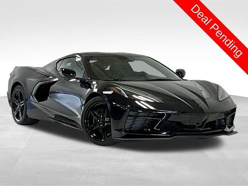 Black 2026 Chevrolet Corvette Stingray w/1LT