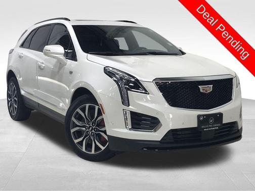 Crystal White Tricoat 2023 Cadillac XT5 Sport