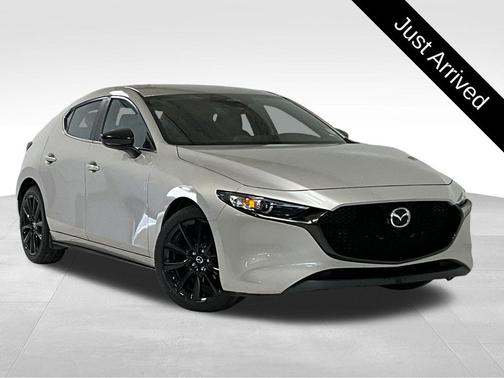 Platinum Quartz Metallic 2025 Mazda Mazda3 2.5 S Select Sport