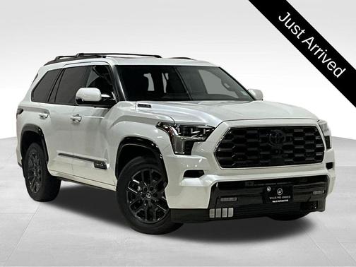 Wind Chill Pearl 2025 Toyota Sequoia Platinum