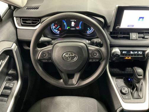 Silver Sky Metallic 2025 Toyota RAV4 Hybrid XLE