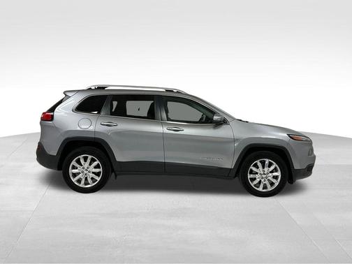 Billet Silver Metallic Clearcoat 2017 Jeep Cherokee Limited