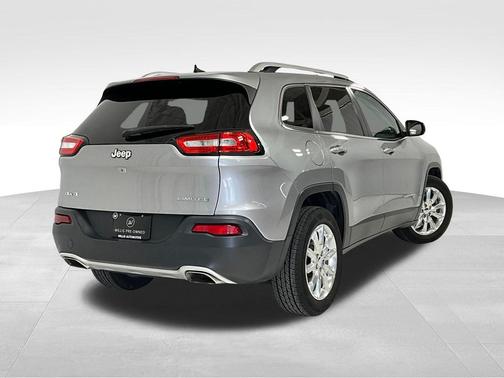 Billet Silver Metallic Clearcoat 2017 Jeep Cherokee Limited