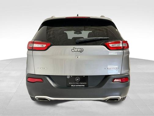 Billet Silver Metallic Clearcoat 2017 Jeep Cherokee Limited