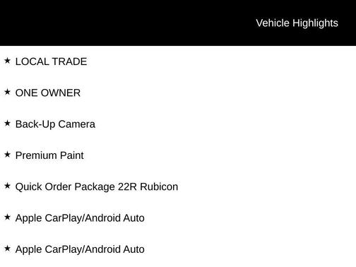 Black Clearcoat 2025 Jeep Wrangler Rubicon
