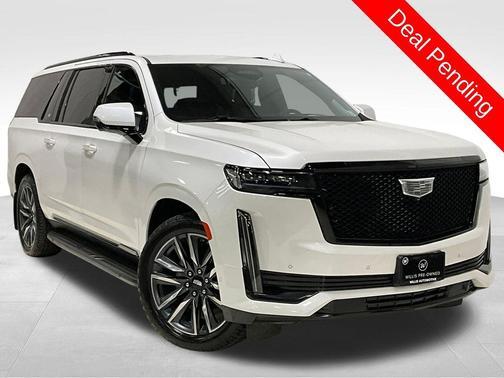 Crystal White Tricoat 2021 Cadillac Escalade ESV Sport Platinum