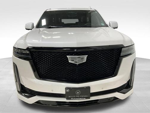 Crystal White Tricoat 2021 Cadillac Escalade ESV Sport Platinum