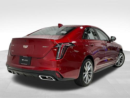 Radiant Red Tintcoat 2026 Cadillac CT4 Sport RWD