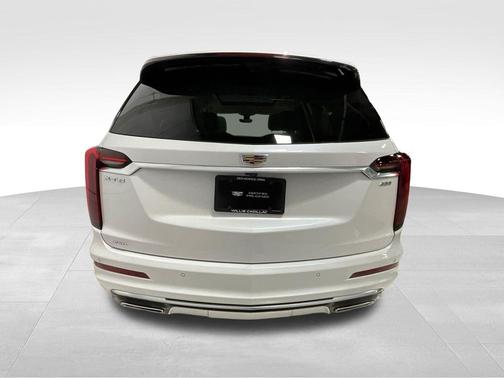 Crystal White Tricoat 2025 Cadillac XT6 Premium Luxury AWD