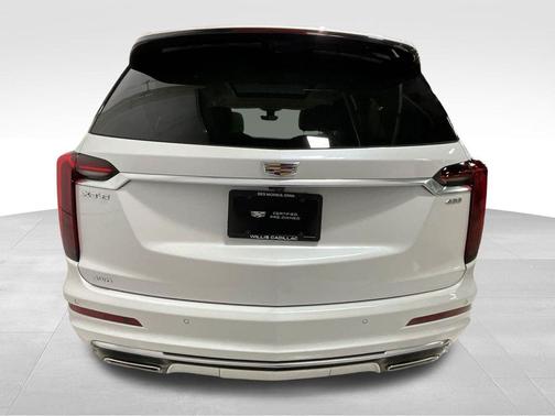 Crystal White Tricoat 2025 Cadillac XT6 Premium Luxury AWD