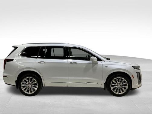 Crystal White Tricoat 2025 Cadillac XT6 Premium Luxury AWD