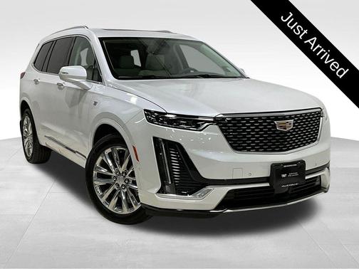 Crystal White Tricoat 2025 Cadillac XT6 Premium Luxury AWD