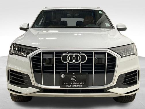 Glacier White 2021 Audi Q7 55 Premium Plus