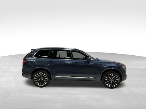 Denim Blue Metallic 2026 Volvo XC90 Plug-In Hybrid Plus, T8 AWD, Electric/Gasoline, Bright, 7 Seats